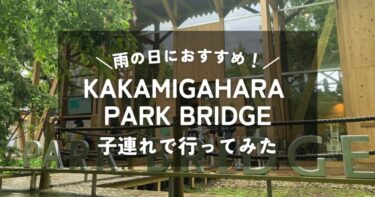 【岐阜】KAKAMIGAHARA PARK BRIDGE｜3歳と1歳の子連れで行ってみた｜施設の混雑状況や雰囲気は？