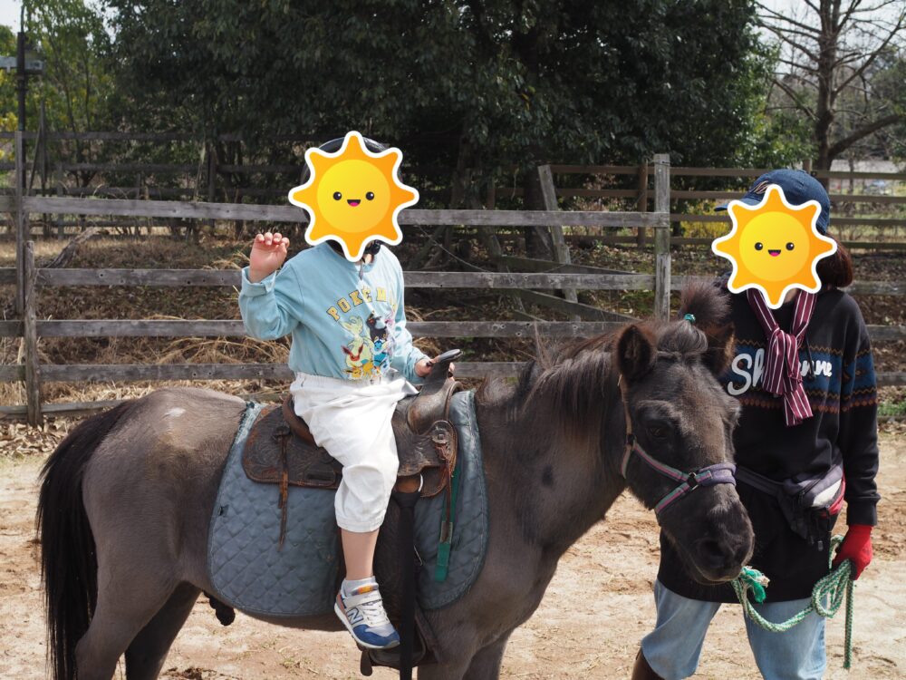 ぎふ清流里山公園｜里山ふれあい牧場の乗馬