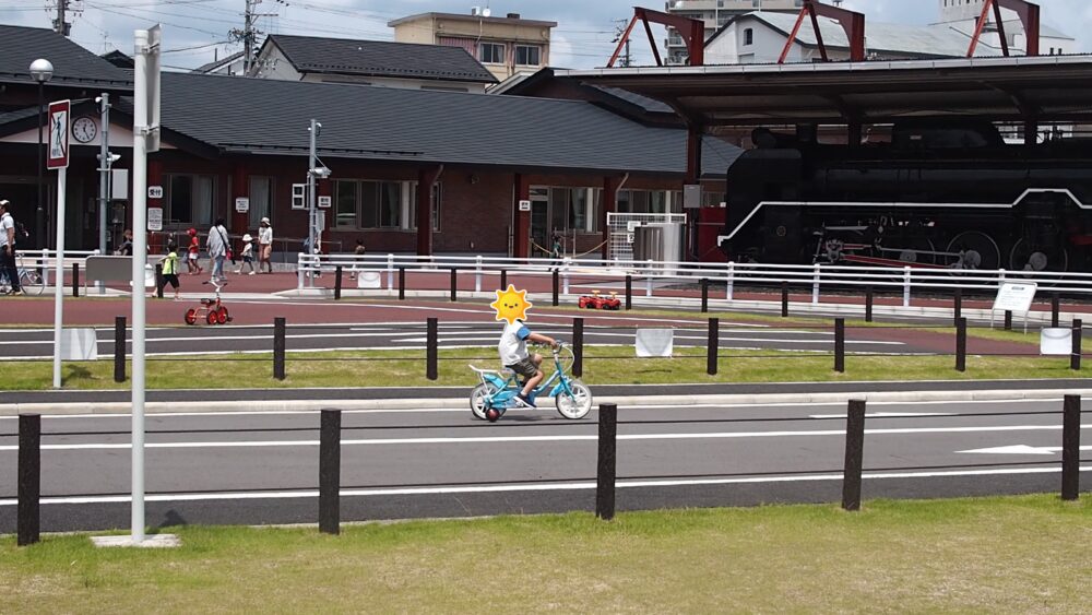 春日井市交通児童遊園｜自転車
