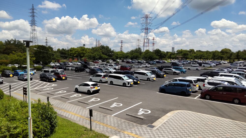 ぐりんぐりん｜駐車場の混雑度