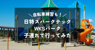 【岐阜】日特スパークテックWKSパーク｜5歳2歳の子連れで行ってみた｜公園の雰囲気や混雑状況は？