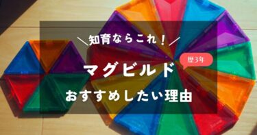 マグビルド｜5歳と2歳で遊んでみた｜知育おもちゃとしておすすめしたい理由と注意点